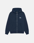 BASIC STÜSSY ZIP HOODIE