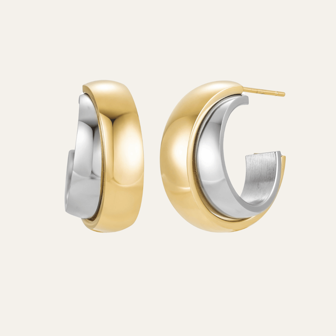 Lumina Hoops - Two Tone