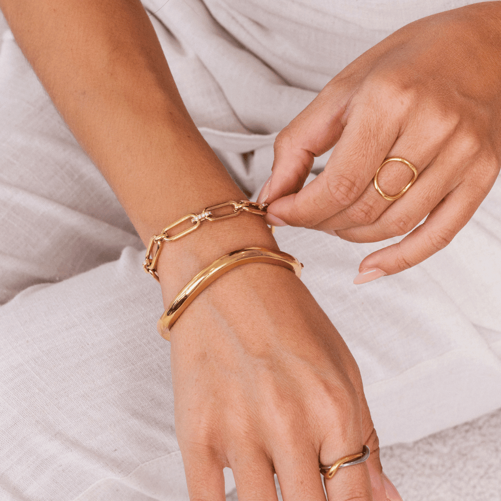 Nurture Wave Bangle