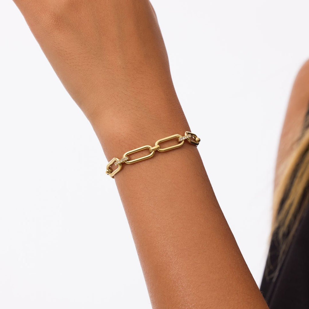 Elevated Link Bracelet
