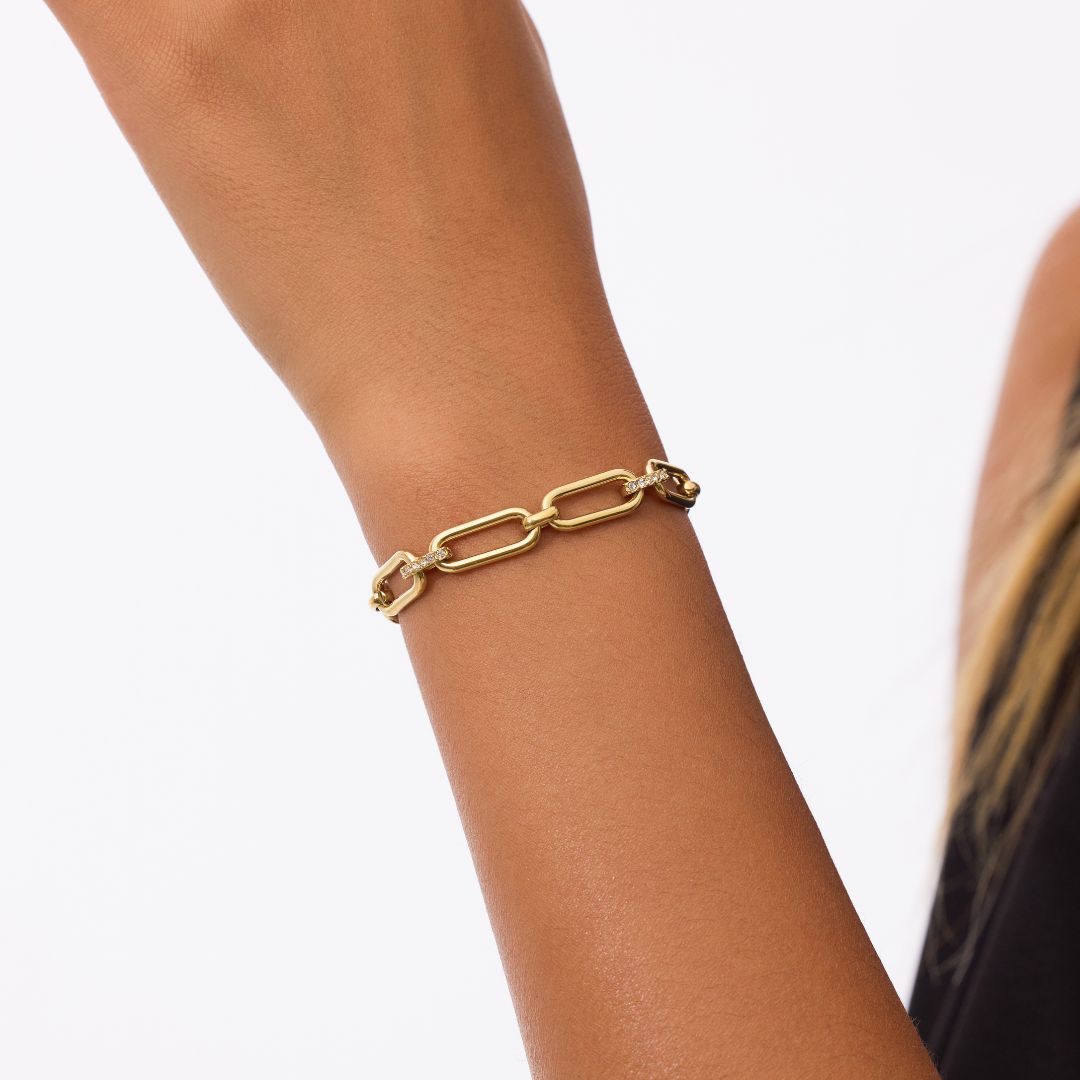 Elevated Link Bracelet