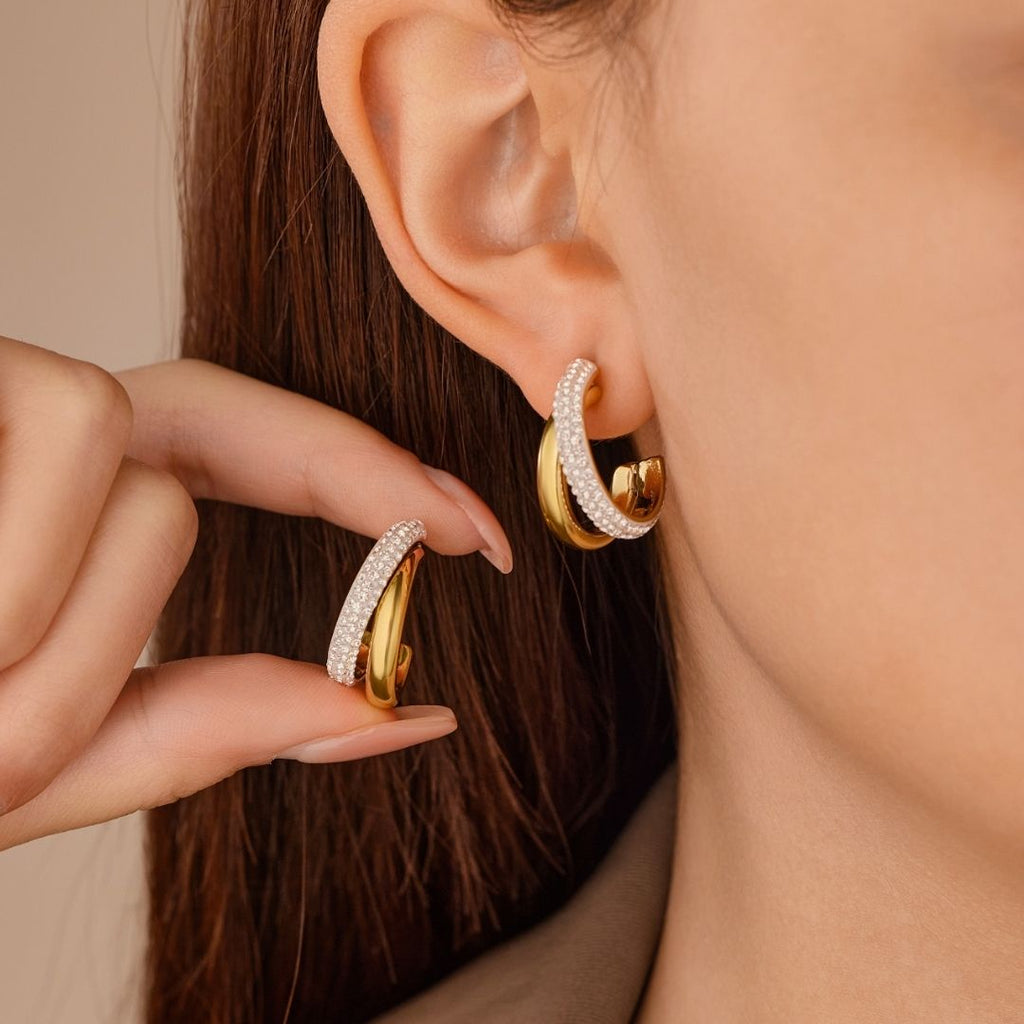 Embellished Muse Hoops